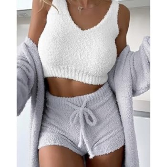 Miss Cosy 2 Piece Lounge PJ Set | NWOT Size 2 | Tank and Shorts - Picture 1 of 8